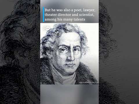 German writer Johann Wolfgang von Goethe was born on August 28, 1749 #shorts #goethe