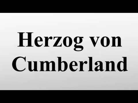 Herzog von Cumberland