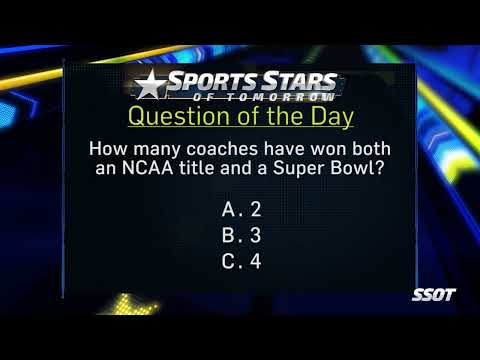 Question of the Day: Coaches with NCAA and Super Bowl Championships