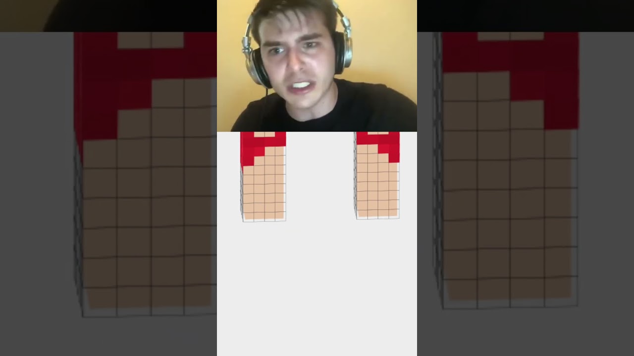 I make Monkey D. Luffy for Minecraft Skin! #minecraft #minecraftshorts #onepiece #monkeydluffy