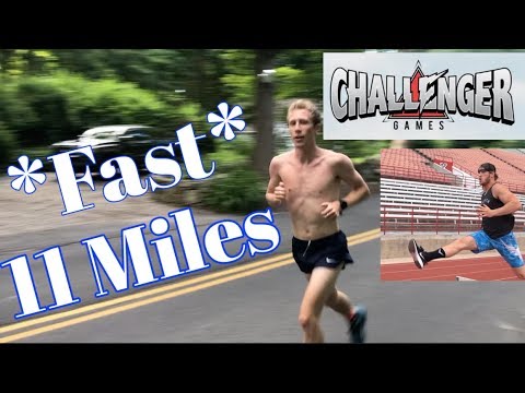 TRAINING FOR THE CHALLENGER GAMES *fast run*