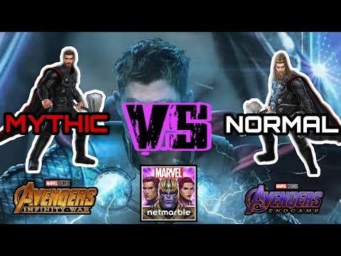 Thor Uniform Infinity War VS Endgame - Marvel Future Fight