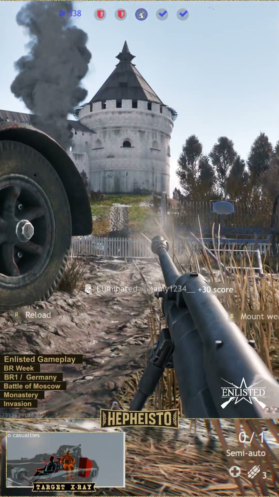 Anti Tank Gunner eliminates Tank T-60 with Solothurn S18-100 Anti Tank Rifle