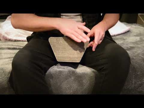 LapJam Cajon - Lap-Sized Travel Drum - Black Stain Tapa - Handcrafted in USA image 7