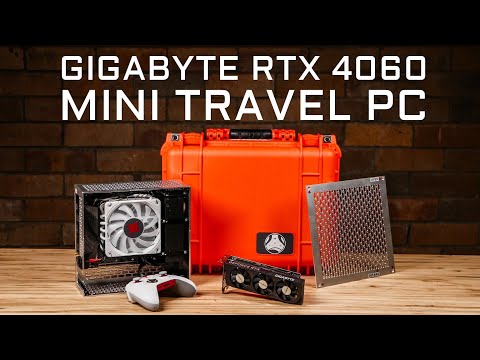 STARFIELD INSPIRED GIGABYTE RTX 4060 CUSTOM MINI PC BUILD - SUB 5L TRAVEL PC FOR GAMING