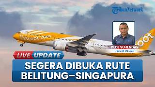 Penerbangan Belitung-Singapura Segera Dibuka, ASPPI: Pelaku Wisata Lakukan Persiapan