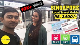 Singapore Tourist Pass | EZ Link Card | Local Travel Guide | Singapore Series Ep-2 by Travel Yatra