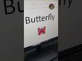 Butterfly 🦋 pic in ms word keyboard shortcut | How to draw Butterfly 🦋 pic in ms word
