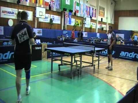 Andreas Aulie - Jaroslav Cieslar. IPTTC Czech Open 2009, Class 9, Final, Set 1