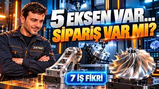 5 Eksenli CNC ile Ne Üretip Satabilirsin? Kazanca Dönüşebilecek 7 İş Fikri