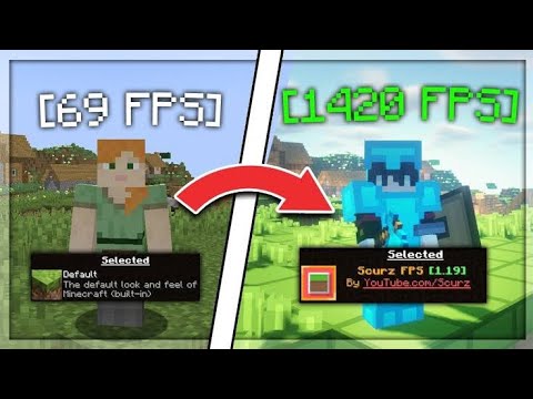 Minecraft 1.19.4 FPS Boost Texture Pack