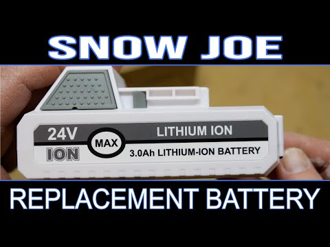 Need a Second or Replacement Battery for Snow Joe 24 Volt Snow Shovel?