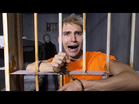 GAME MASTER TRAPPED US in ABANDONED ESCAPE ROOM PRISON!! (with top secret mystery clues inside) Video
