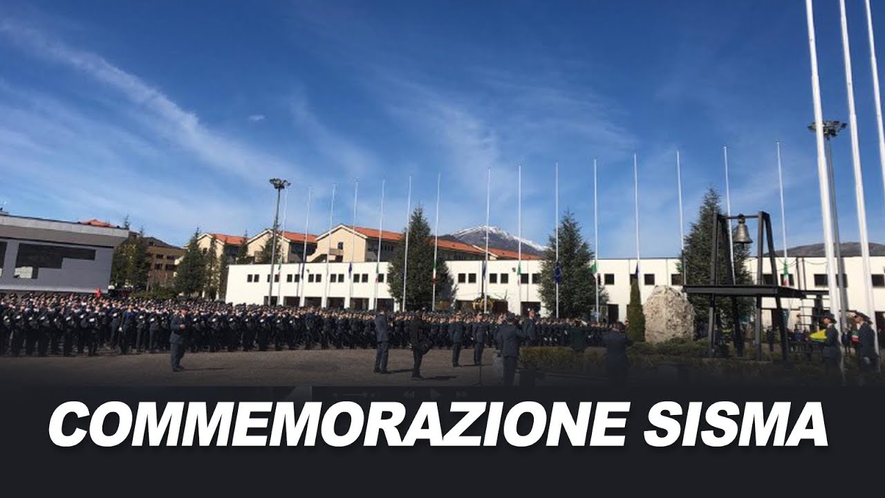 L’Aquila, 2009-2019 il ricordo della Guardia di Finanza