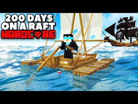 I Survived 200 Days ON A RAFT!