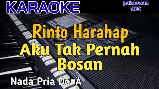 Download lagu AKU TAK PERNAH BOSAN RINTO HARAHAP KARAOKE COVER N... mp3
