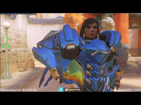 Overwatch Rank 1 Pharah Pro YZNSA Destroys Whole Enemy Team -POTG-