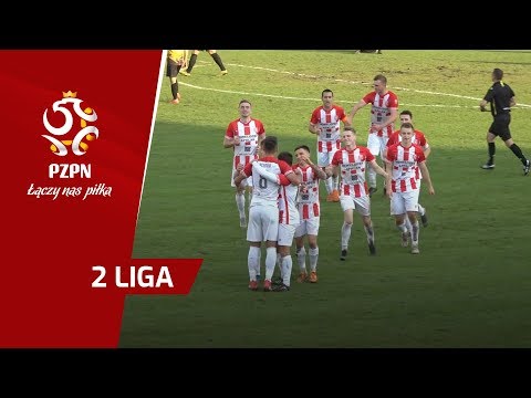 2 liga: Wszystkie bramki 17. kolejki [WIDEO]