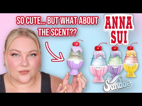 Anna Sui Sundae Perfume Review... Violet Vibe, Mellow Yellow & Pretty Pink