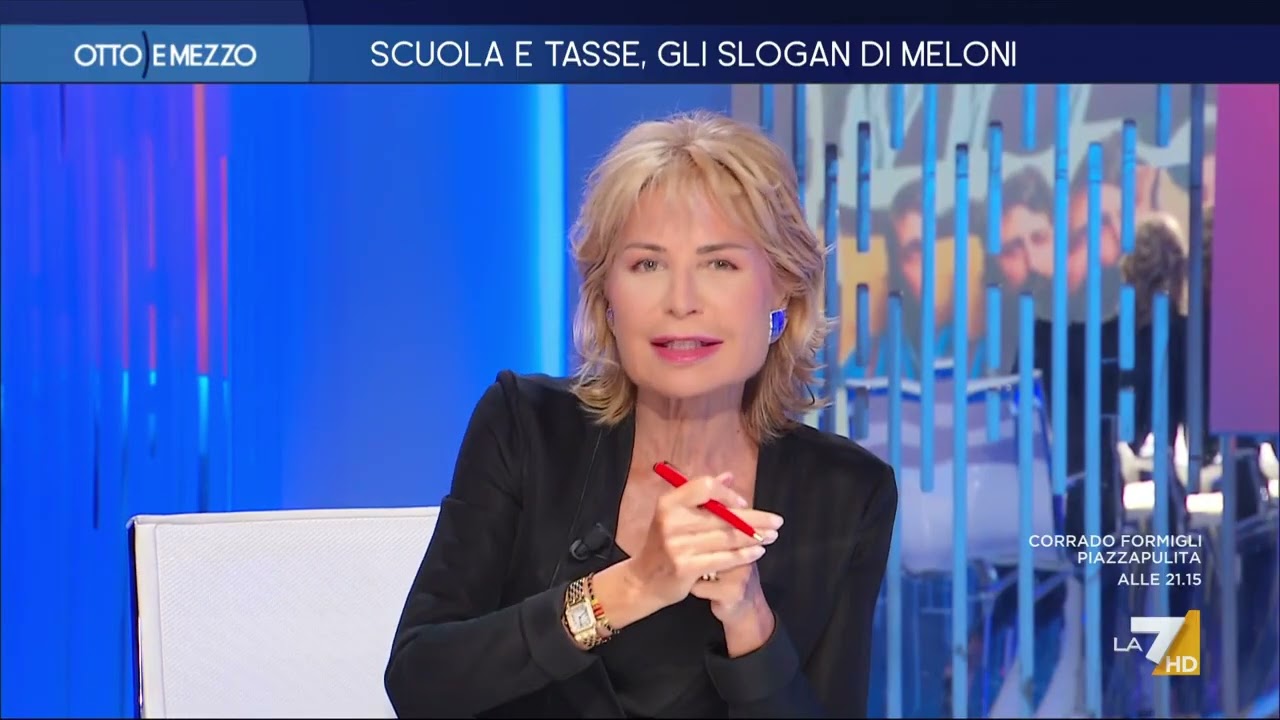 Lilli Gruber sul burqa nelle scuole: "Il volto coperto non dovrebbe essere accettato. Strumento ...