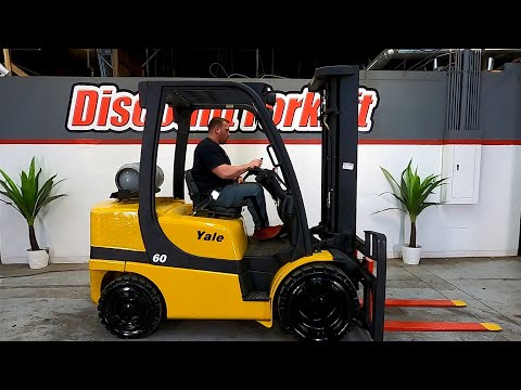 YALE GLP060VX 6,000lb LP (Propane) #951J - Forklift for Sale