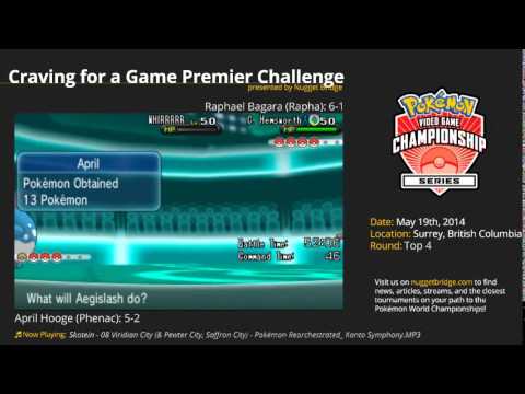 VGC '14 British Columbia Premier Challenge: Top 4 - April H (Phenac) vs Raphael B. (Rapha)
