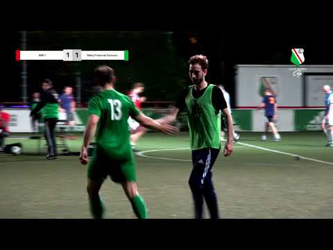 Skrót meczu 7 kolejki. BNP I - Bibby Financial Services (Legia Biznes Cup Wiosna 2018)