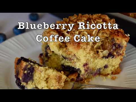 Blueberry Ricotta Coffee Cake