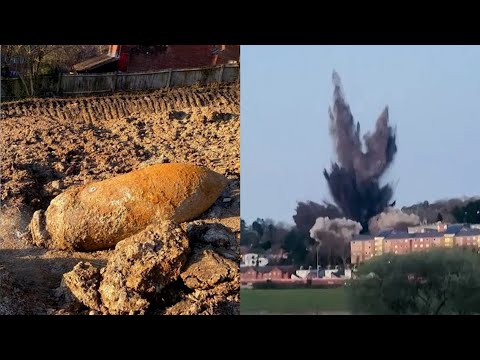 Enormous 80-Year-Old WWII Bomb Detonated in English City