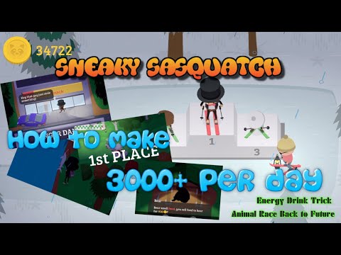 Sneaky Sasquatch Info - Make 3000+ Money per day with the new Update [Apple Arcade]