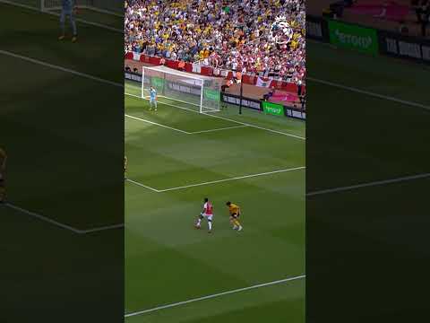 Saka dribble, Ødegaard flick & Xhaka goal!