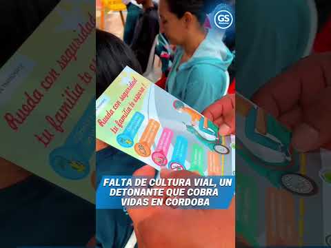 Falta de cultura vial, un detonante que cobra vidas en Córdoba
