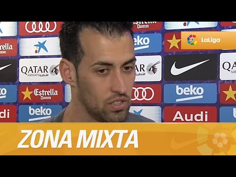 Zona mixta tras el FC Barcelona (1-2) Real Madrid