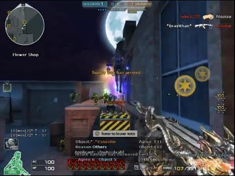 CrossFire NA HMX: Six Thompson Infernal Dragons Equipment! (A Ridiculous Amount of Ammo)