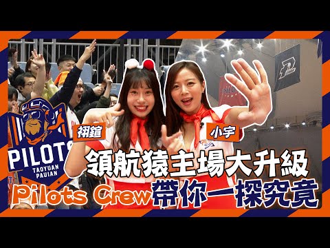 PLG》超大螢幕還可與球員近距離！Pilots Crew帶你看全面升級的領航猿主場【MOMO瘋運動】