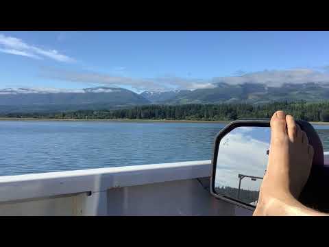 Returning home from Denman Island