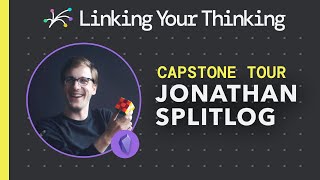Designing Ideas: How Jonathan Splitlog uses the LYT frameworks (Obsidian)