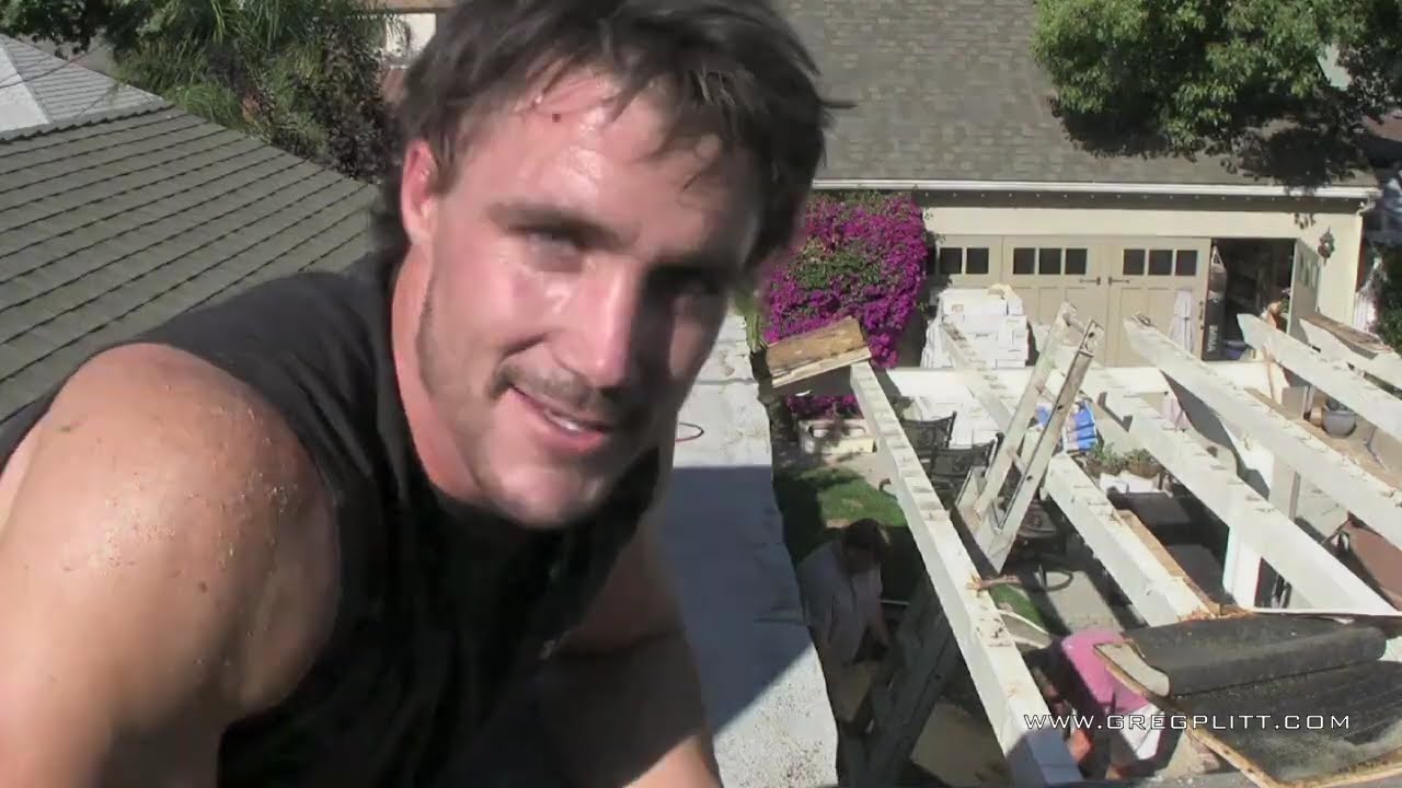 Greg Plitt: Outdoor Living Space Construction Preview | Greg Plitt Gym and Workout