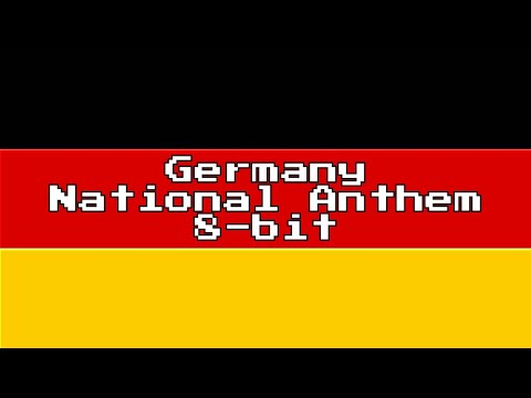 Germany National Anthem (8-Bit Version & Lyrics)