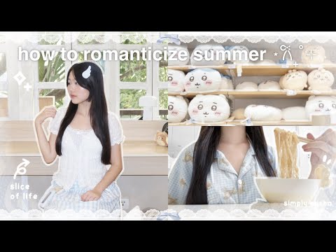 COZY summer days🎐🐚: romanticizing summer, 6 AM morning & night routine, summer beach episode, golf ?