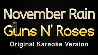 Download lagu November Rain - Guns N' Roses (Karaoke Songs With Lyrics - Original Key) mp3