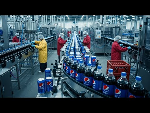 Inside Pepsi’s Hidden Factory — The Full Process They Never Show You!
