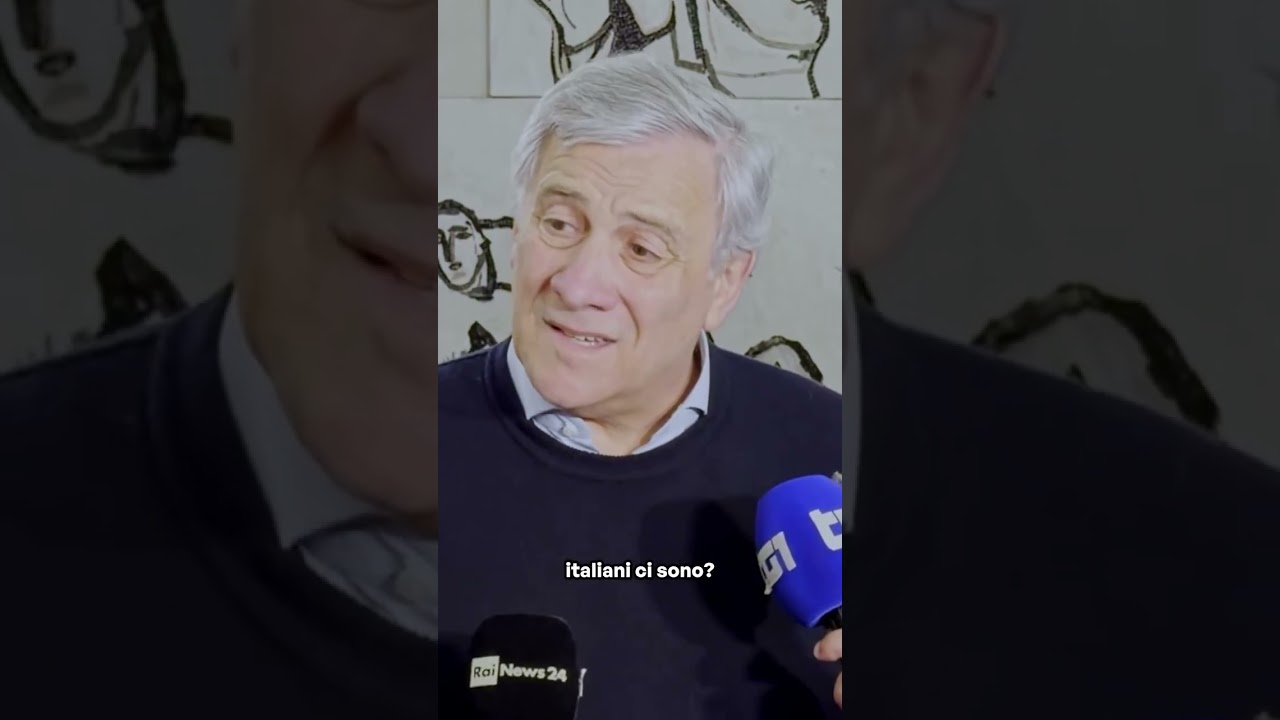 ATTACCO ALL'IRAN, DICHIARAZIONE DEL MINISTRO TAJANI