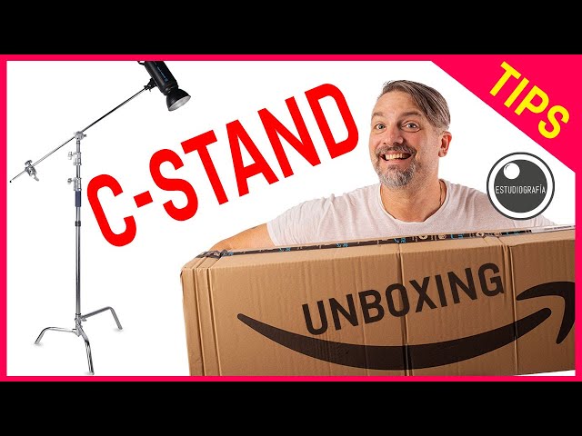 Vídeo relacionado con Soonpho WS-300 Pro Light Stand 100% Acero Inoxidable Soporte de Luz C Stand con Ruedas y Boom,Metal Heavy C-Stand Heavy Duty MAX. Altura 300 cm (9.84 pies) para Reflectores,Monolights