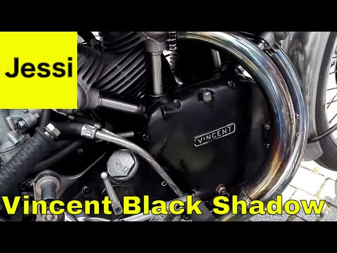 Vincent Black Shadow: A Legend in Action - See the Beauty & Hear the Sound
