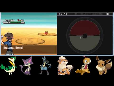 Let's play Pokemon Blanco 2 Ep.10 - Explorando el desierto + eeveevolución!