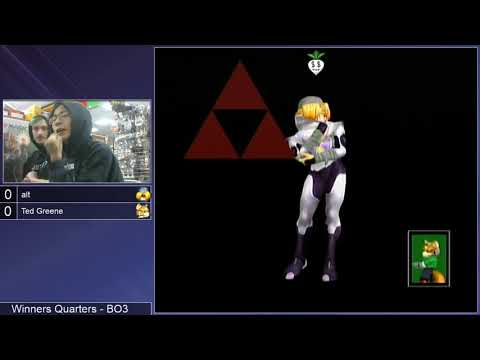 GSS 102 SSBM - alt (Sheik) vs. Ted Greene (Fox) - Melee WQF