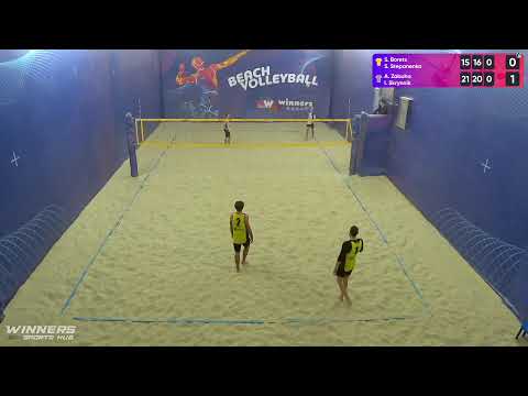 15:10 S. Borets / S. Stepanenko - A. Zabuha / I. Skrynnik 06.12.2022 | Winners Beach Volleyball
