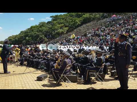 Zimbabwe National Anthem played by the Police Band #foryou #trending #viral