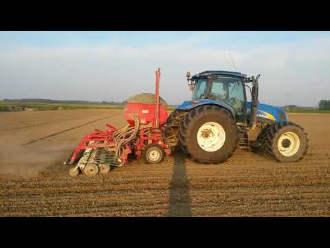 New holland t 6050 plus + seminatrice